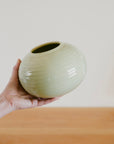 Banded Bulb Vase 18
